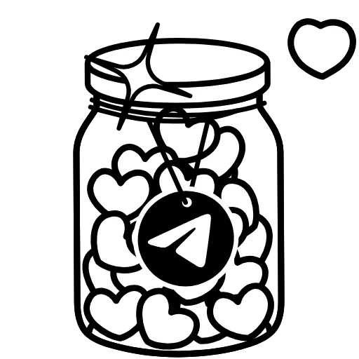 ❤️ Эмодзи «Restless Jar» для Telegram