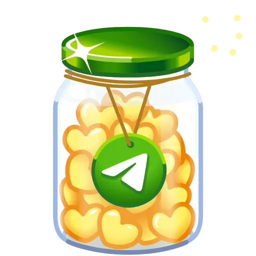❤️ Эмодзи «Restless Jar» для Telegram
