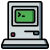 ☔️ Эмодзи «Ретро» для Telegram