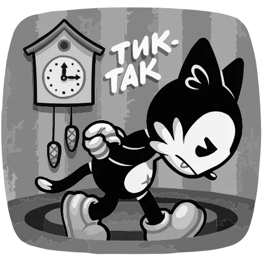 🧐 Эмодзи «Ретрокот Джо» для Telegram