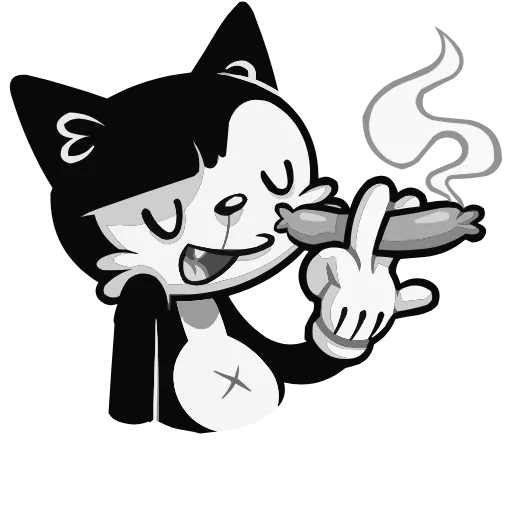 🚬 Эмодзи «Ретрокот Джо» для Telegram