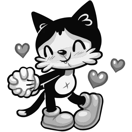 🥰 Эмодзи «Ретрокот Джо» для Telegram