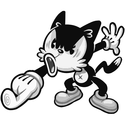 🤬 Эмодзи «Ретрокот Джо» для Telegram