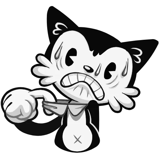 🥵 Эмодзи «Ретрокот Джо» для Telegram