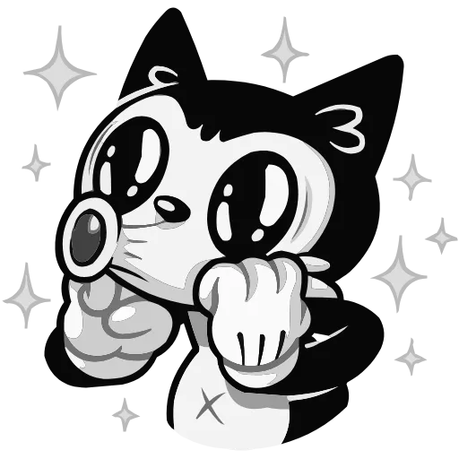 🤩 Эмодзи «Ретрокот Джо» для Telegram