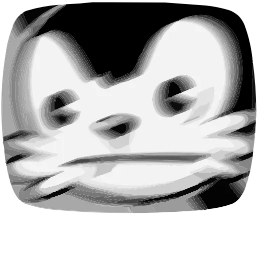 😐 Эмодзи «Ретрокот Джо» для Telegram