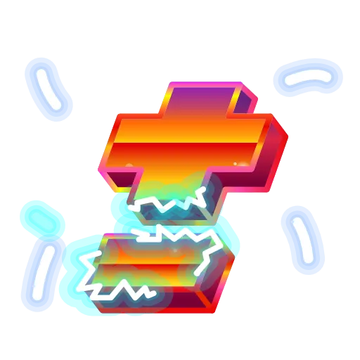 ➕ Эмодзи «Retro Font Emoji» для Telegram