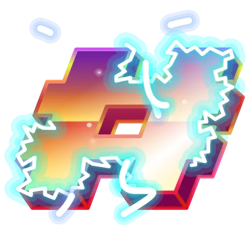 #️⃣ Эмодзи «Retro Font Emoji» для Telegram