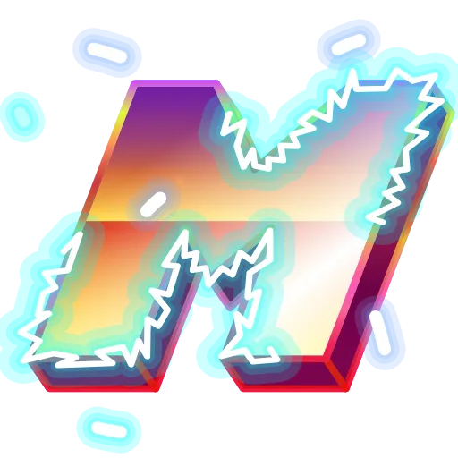 🔤 Эмодзи «Retro Font Emoji» для Telegram