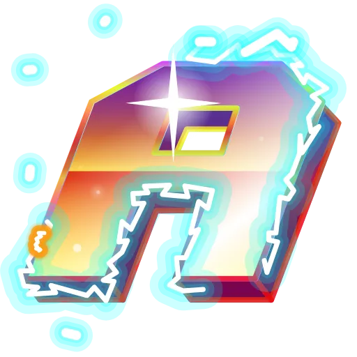 Стикерпак Retro Font Emoji для Telegram