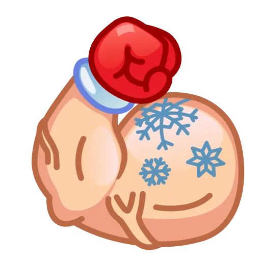 💪 Эмодзи «Retro Year Emoji» для Telegram