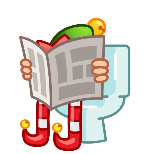 🚽 Эмодзи «Retro Year Emoji» для Telegram
