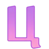 🤩 Эмодзи «Фиолетово-розовый градиент» для Telegram