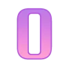 🤩 Эмодзи «Фиолетово-розовый градиент» для Telegram