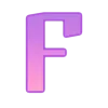 🤩 Эмодзи «Фиолетово-розовый градиент» для Telegram