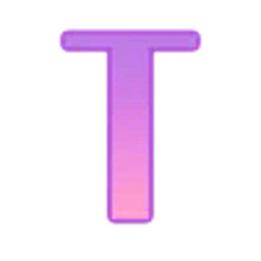 🤩 Эмодзи «Фиолетово-розовый градиент» для Telegram