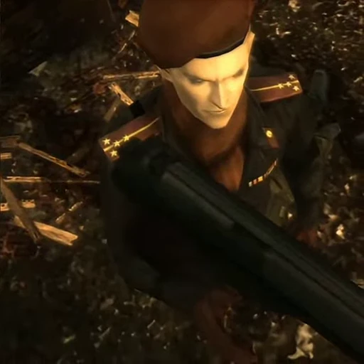 🔫 Стикер «Revolver Ocelot» для Telegram