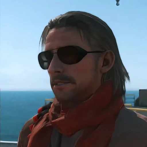 😎 Стикер «Revolver Ocelot» для Telegram
