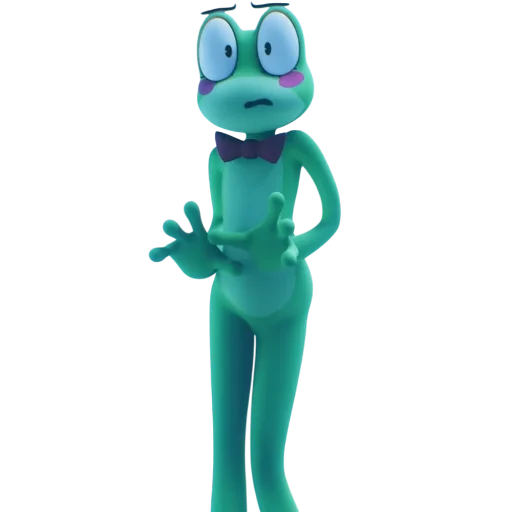 🐸 Стикер «Ribbit TADC» для Telegram