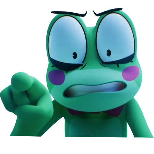 🐸 Стикер «Ribbit TADC» для Telegram