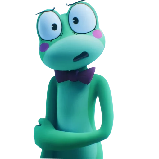 🐸 Стикер «Ribbit TADC» для Telegram