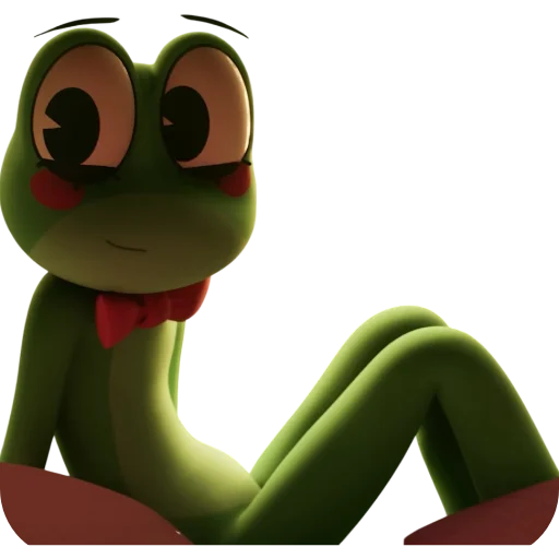 🐸 Стикер «Ribbit TADC» для Telegram