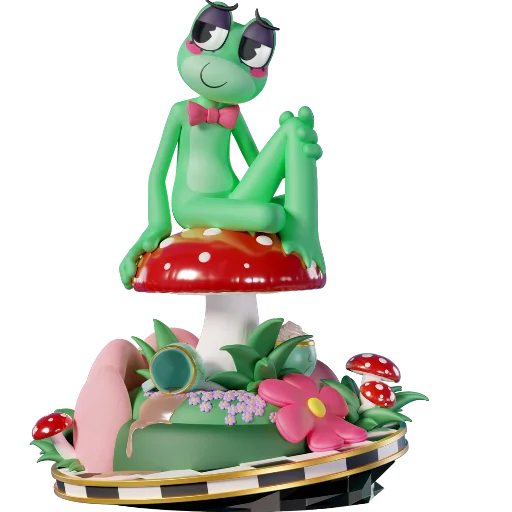 🐸 Стикер «Ribbit TADC» для Telegram