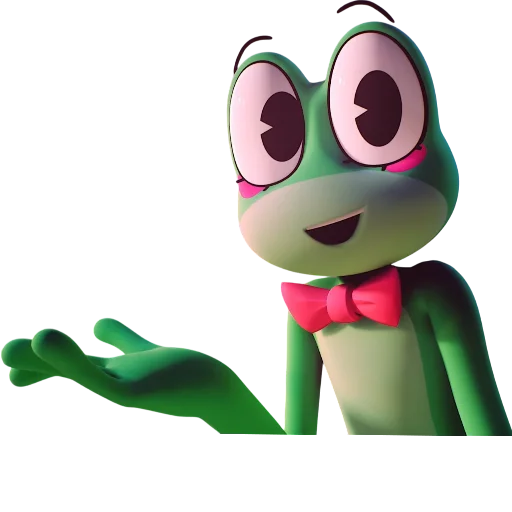🐸 Стикер «Ribbit TADC» для Telegram