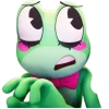 🐸 Эмодзи «Ribbit - лягушка из цифрового цирка» для Telegram
