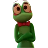 🐸 Эмодзи «Ribbit - лягушка из цифрового цирка» для Telegram