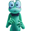 🐸 Эмодзи «Ribbit - лягушка из цифрового цирка» для Telegram