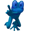 🐸 Эмодзи «Ribbit - лягушка из цифрового цирка» для Telegram