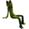 🐸 Эмодзи «Ribbit - лягушка из цифрового цирка» для Telegram
