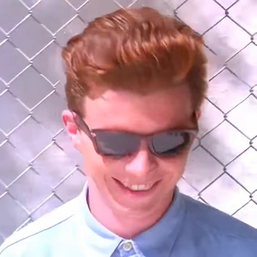 🕶 Стикер «Rick Astley» для Telegram