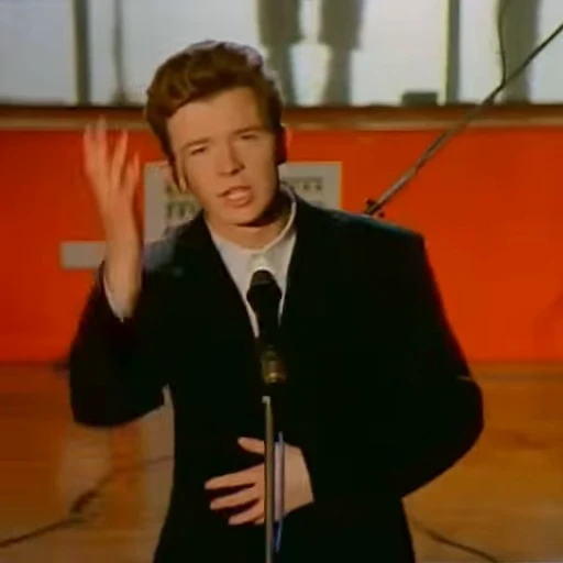 🕺 Стикер «Rick Astley» для Telegram