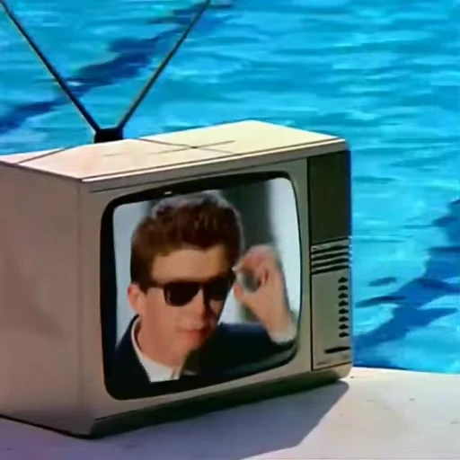 📺 Стикер «Rick Astley» для Telegram