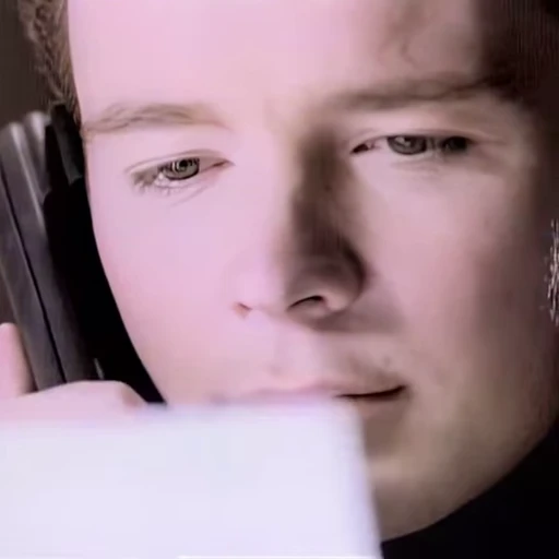 ☎ Стикер «Rick Astley» для Telegram
