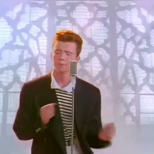 🕺 Стикер «Rick Astley» для Telegram