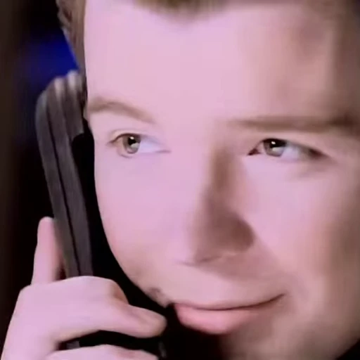 ☎ Стикер «Rick Astley» для Telegram