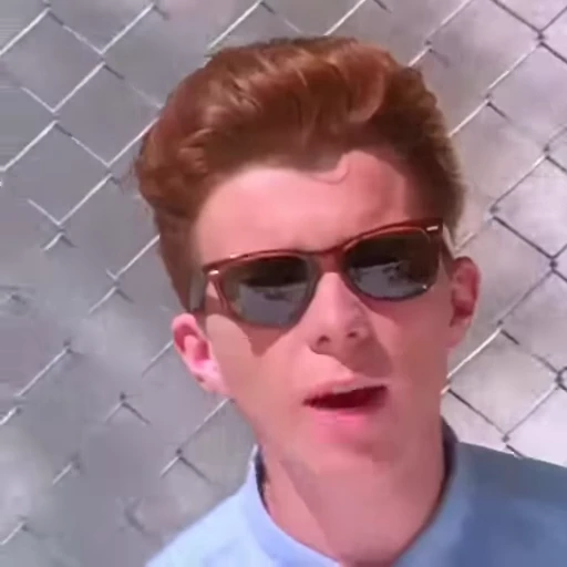 😎 Стикер «Rick Astley» для Telegram