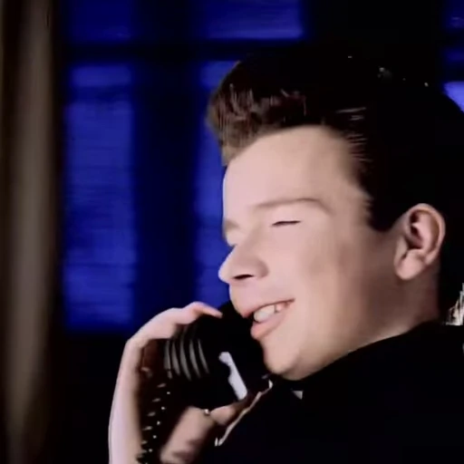 ☎ Стикер «Rick Astley» для Telegram