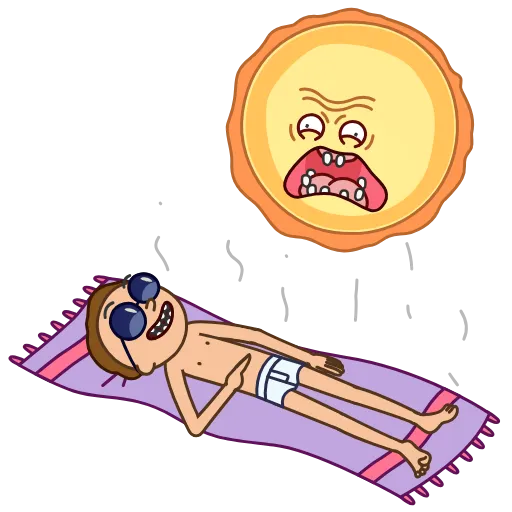 🌤 Эмодзи «🍺Rick and Morty • Рик и Морти» для Telegram