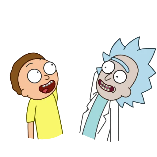 🙏 Эмодзи «🍺Rick and Morty • Рик и Морти» для Telegram