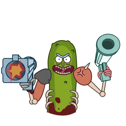 🔫 Эмодзи «🍺Rick and Morty • Рик и Морти» для Telegram