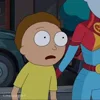 😨 Эмодзи «🤔 Rick and Morty» для Telegram