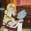😙 Эмодзи «🤔 Rick and Morty» для Telegram