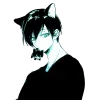 👟 Эмодзи «Rin Itoshi - Blue Lock» для Telegram