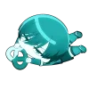 👟 Эмодзи «Rin Itoshi - Blue Lock» для Telegram