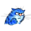 👊 Эмодзи «Rinas Blue Cats» для Telegram