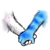🤗 Эмодзи «Rinas Blue Cats» для Telegram